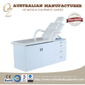 High Quality Hospital 1 Section Multi Purpose Manual Massage Table Australian Standard Beauty Drawer Chair China Manufacturer